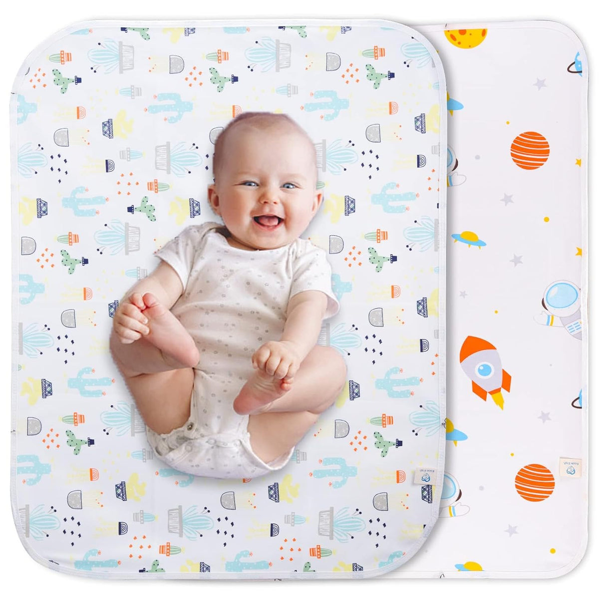 Baby Changing Pad Changing Table Pads Waterproof Large Size 37.5x27.5 Inch Portable Diaper Changing