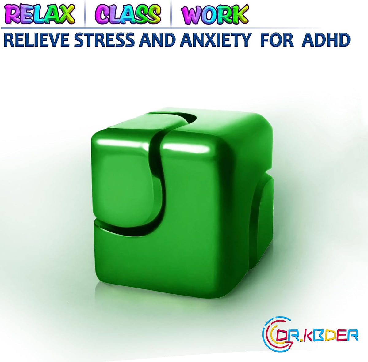 Fidget Spinner Toys Cube Adults, Easter Basket Stuffers for Teens Metal EDC Cool Desk Gadgets