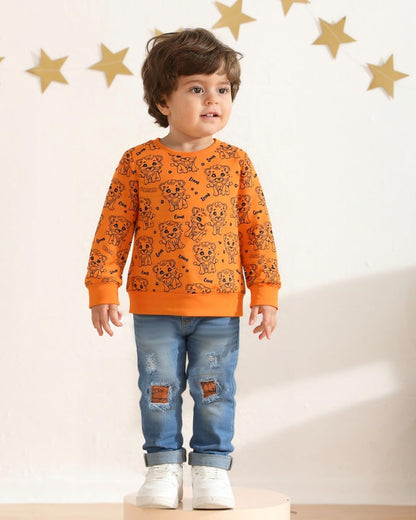 Toddler Baby Boy Outfits Fall Winter Clothes Color Block Long Sleeve Sweatshirt Tops + Jogger Pants