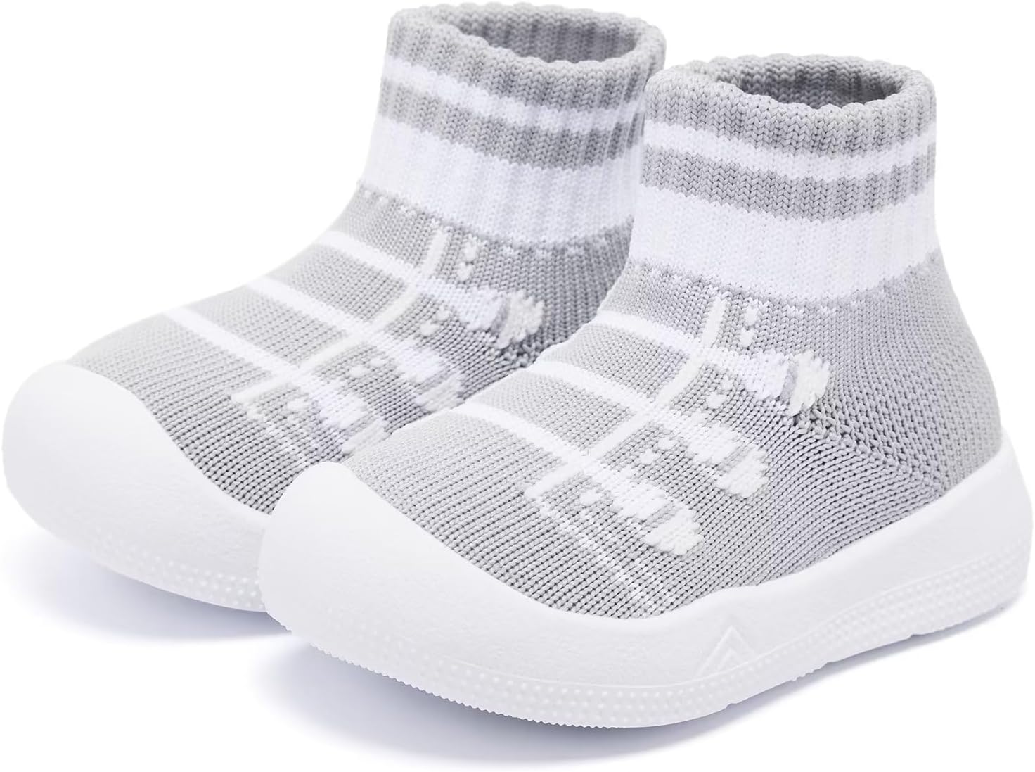 Eashi Baby Boy Girl Non-Skid Indoor Infant Walking Shoes Breathable Warm Elastic Sock Shoes with
