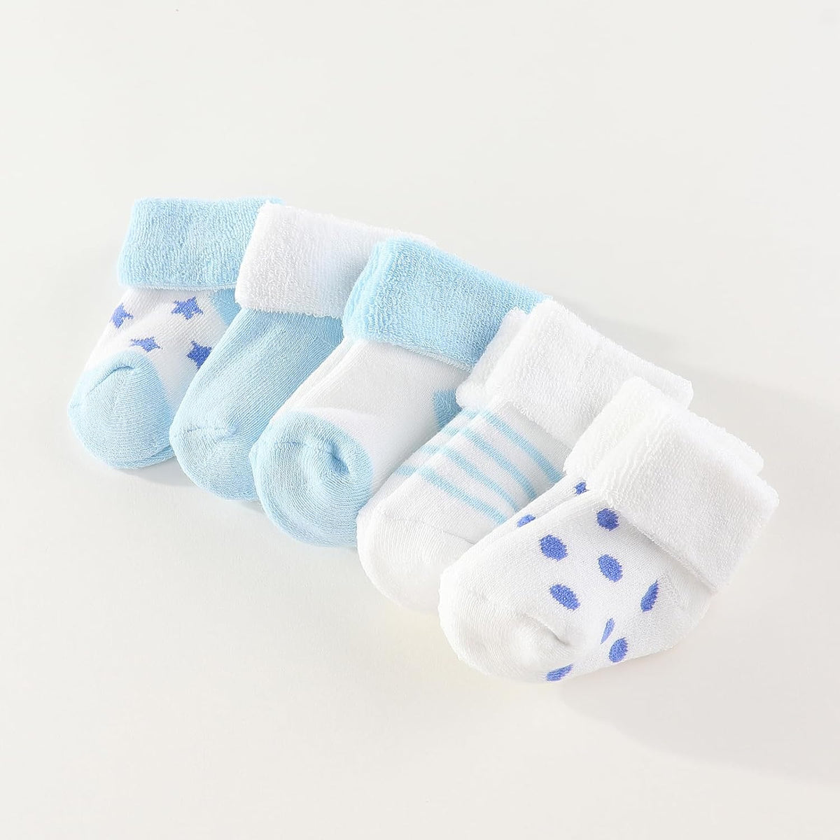 Baby Hats Mittens and Socks Set Cotton Newborn Hat Beanie Soft Infant Girls Boys Caps Gloves 0-6
