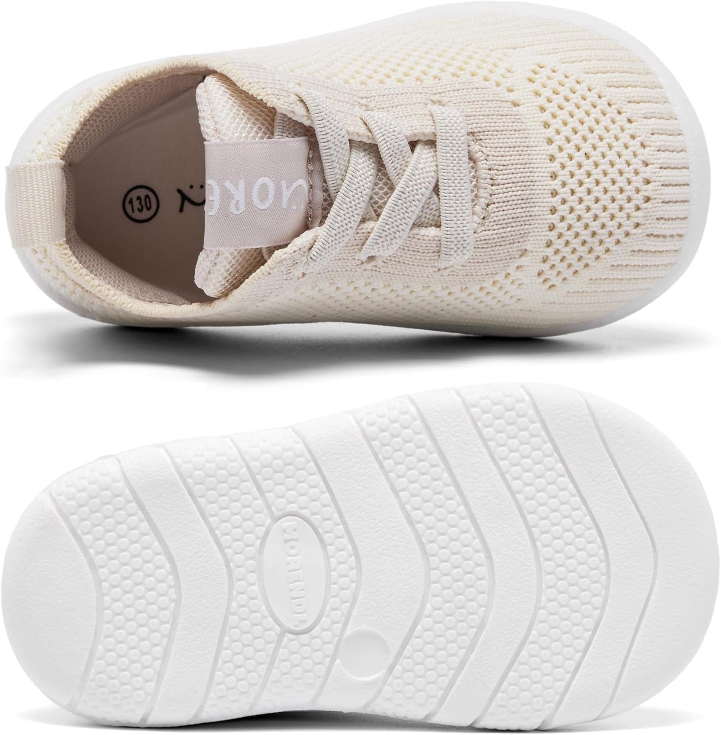 MORENDL Toddler Shoes Baby Walking Sock Shoes Infant Sneakers 0-4 Years Boy Girl Barefoot Tennis