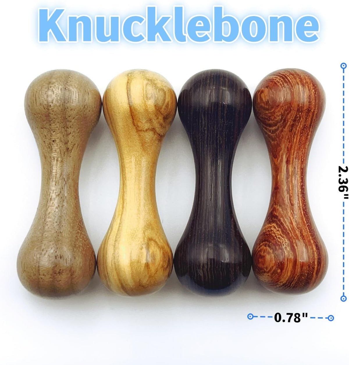 Knucklebone Wooden Bone Toys, Finger Skill Toys, Portable EDC Desktop Fidget Toys, Leisure Toys