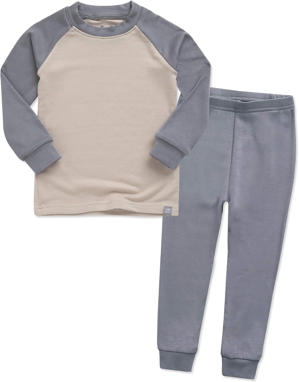VAENAIT 6M-12Y Toddler Toddler Kids Toddler Girls Boys Soft Comfy Modal Tencel Solid Raglan