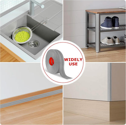 Flexible Wall Corner Protector Moulding Trim Peel and Stick Wall Corner Guards Edge Protector Self