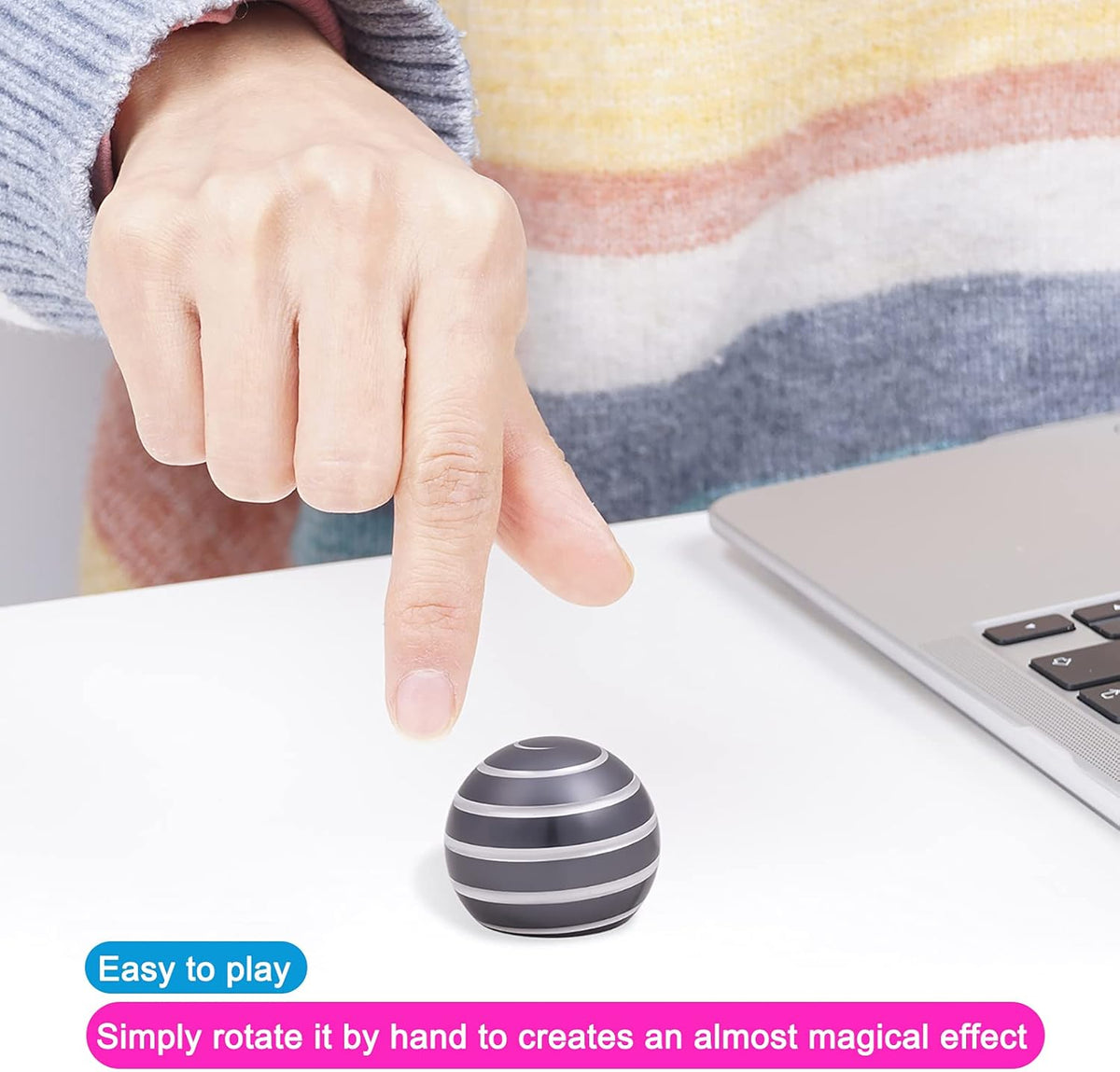 Desk-Kinetic-Toys Cool-Gadgets for Fidget: Cool-Stuff-Thing Game Toy for Adult Teen Children Kid