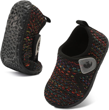 FEETCITY Baby Boys Girls First Walking Shoes Infant Sneakers Crib Shoes Breathable Lightweight Slip