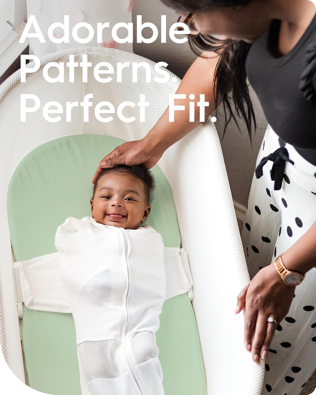 Bassinet Sheets for Baby Boy Girl, TotBasic Buttery Soft Universal Bassinet Fitted Sheet