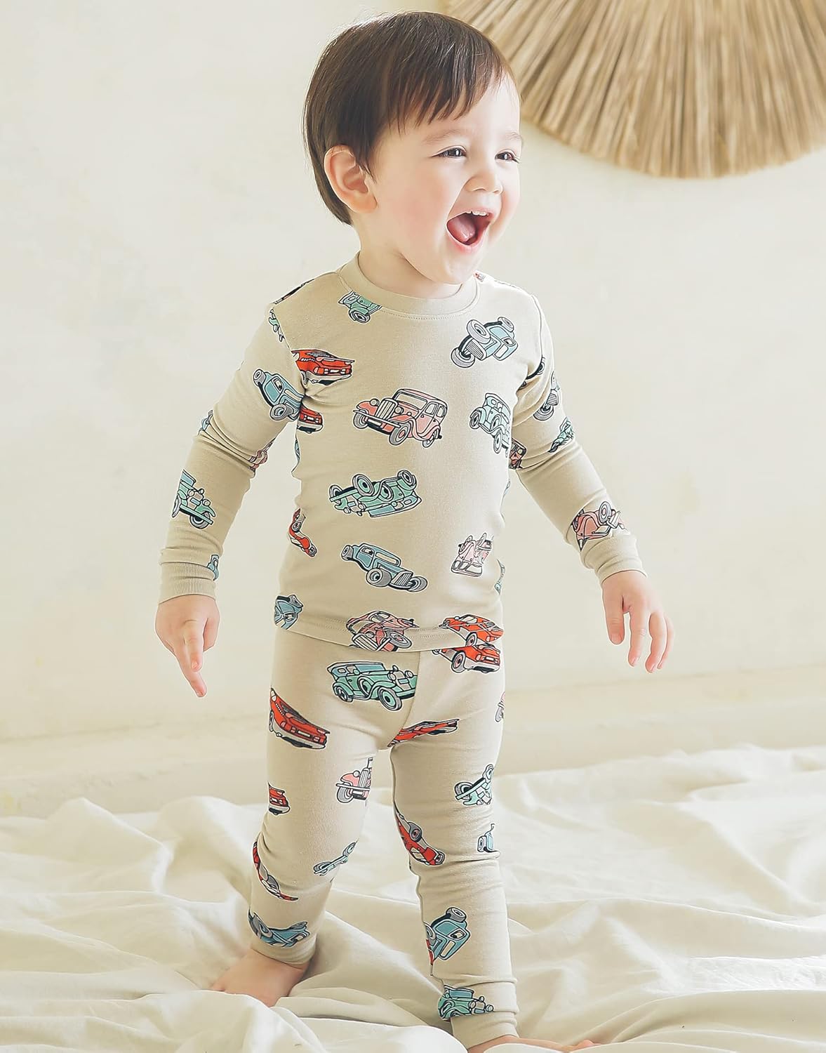 VAENAIT BABY 6M-12Y Kids Unisex Girls & Boys Soft Comfy Modal Tencel Sleepwear Pajamas 2pcs or 4pcs
