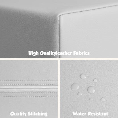 6-Piece Soft PU Leather Toddlers Climbing Toys, Baby Foam Climbing Blocks for Kids 3, Baby Climbing