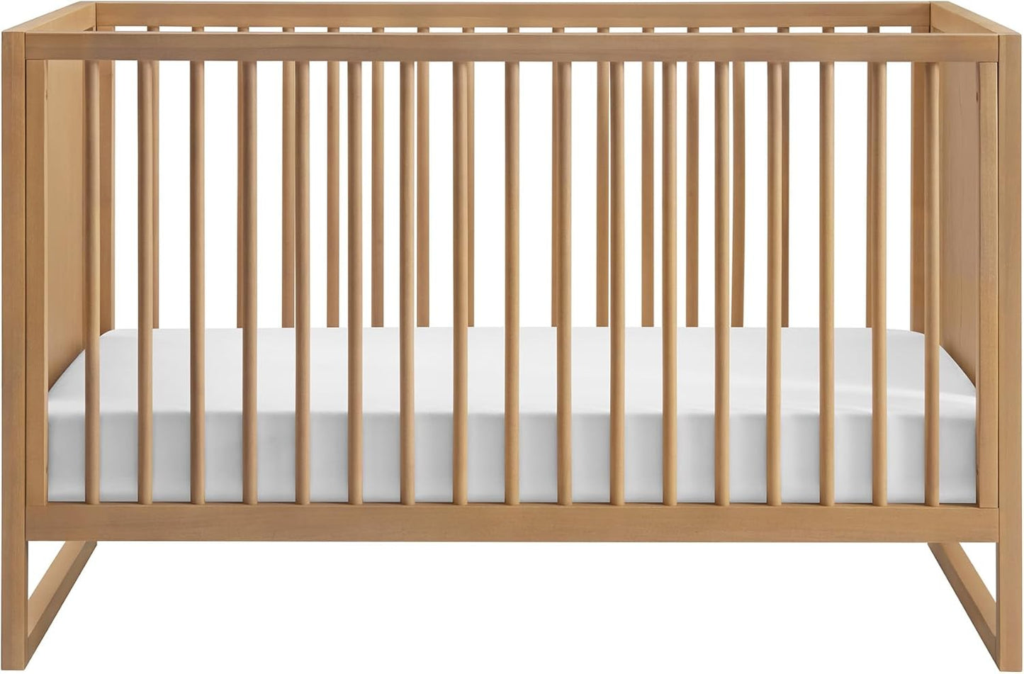 Nurture& The Crib - Baby, Toddler Convertible Crib | Sustainable Non-Toxic Materials | 3 Adjustable