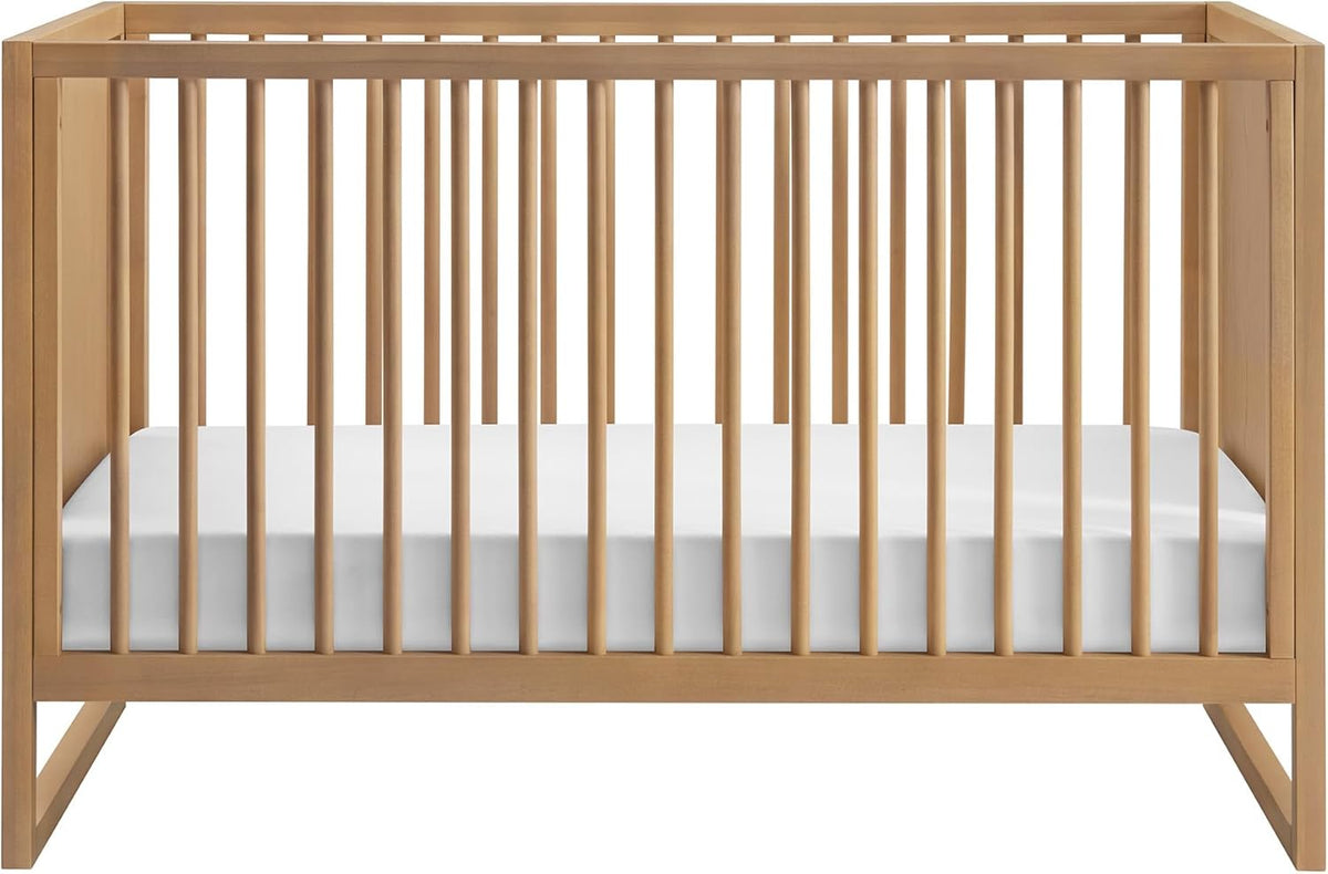 Nurture& The Crib - Baby, Toddler Convertible Crib | Sustainable Non-Toxic Materials | 3 Adjustable