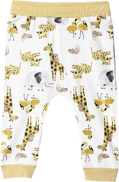 Toddler and Baby Unisex Pants 2-Pack -Baby Pants 0-3 Months to 18-24 Months Baby Cotton Sweatpants