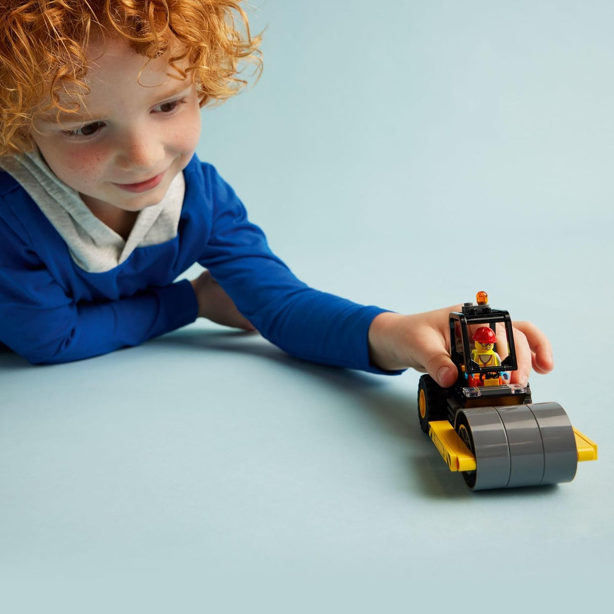 LEGO City Construction Steamroller Toy Playset, Fun Gift, Construction Toy Set for Kids Aged 5