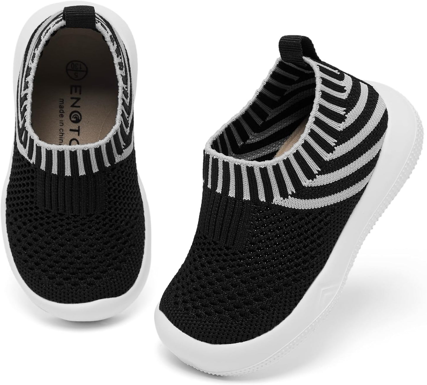 Engtoy Baby Shoes & Socks - Non-Slip Breathable Slippers with Soft Rubber Sole - Baby Boys & Girls