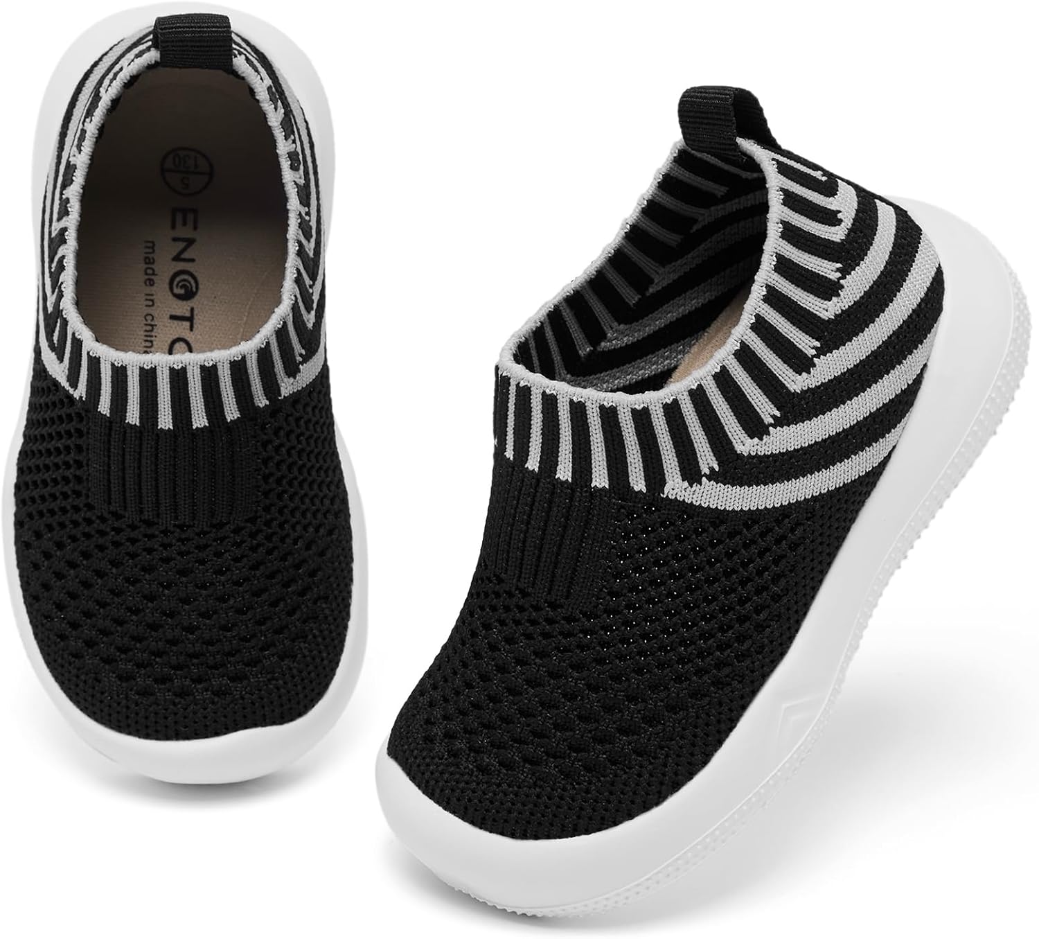 Engtoy Baby Shoes & Socks - Non-Slip Breathable Slippers with Soft Rubber Sole - Baby Boys & Girls