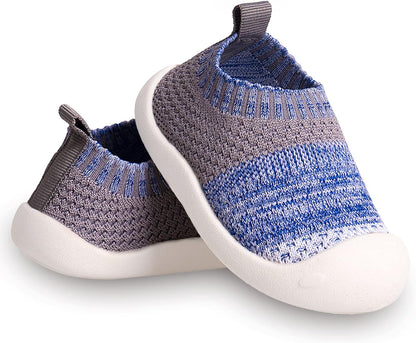Baby First-Walking Shoes 1-4 Years Kid Shoes Trainers Toddler Infant Boys Girls Soft Sole Non Slip