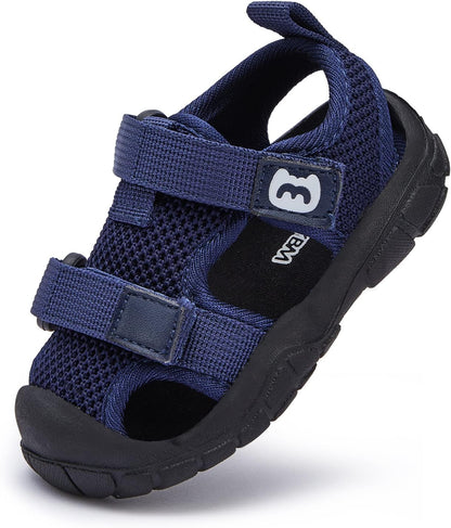 BMCiTYBM Baby Boy Girl Closed Toe Summer Sandals Lightweight Shoes Infant Non-Slip First Walking
