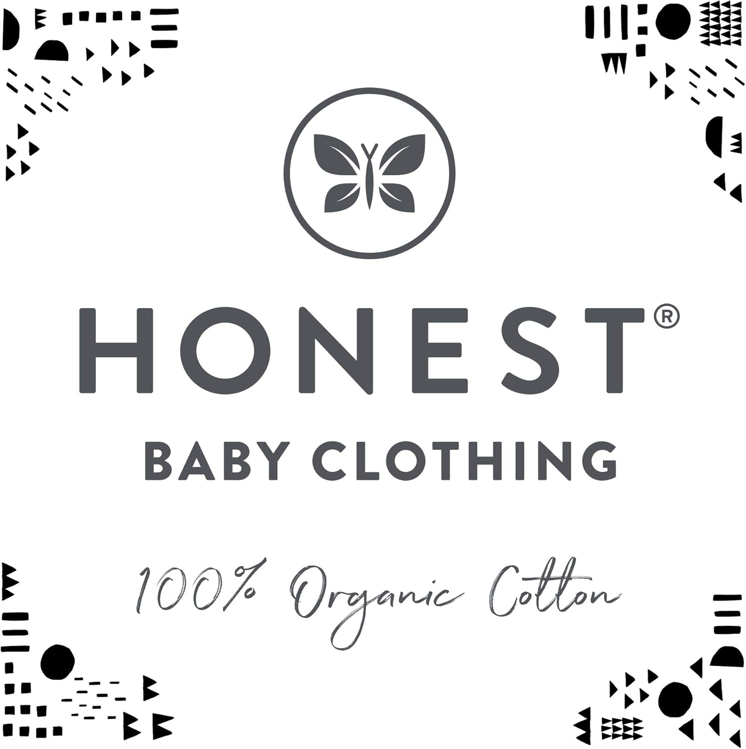 HonestBaby 3-pack Footed Pants Roomy Fit Pull on Bottoms 100% Organic Cotton for Infant Baby Boys
