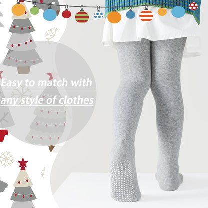 Mini angel Baby Tights Non Slip Baby Girl Tights Seamless Cotton Pantyhose Toddler Stockings Winter