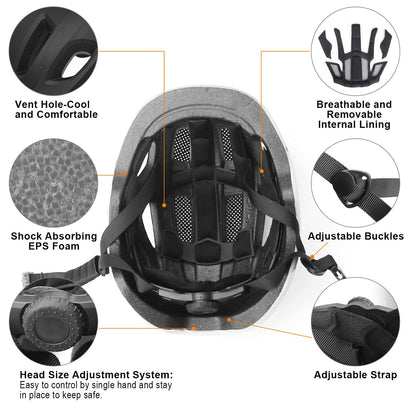 GLAF Baby Bike Helmet Toddler Helmets for 1+ Years Old, XS, Matte Black