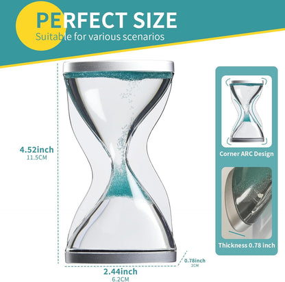 Sand Timer 10 Minute Hourglass Timer, Plastic Sand Clock 10 Minutes, Office pressure relief