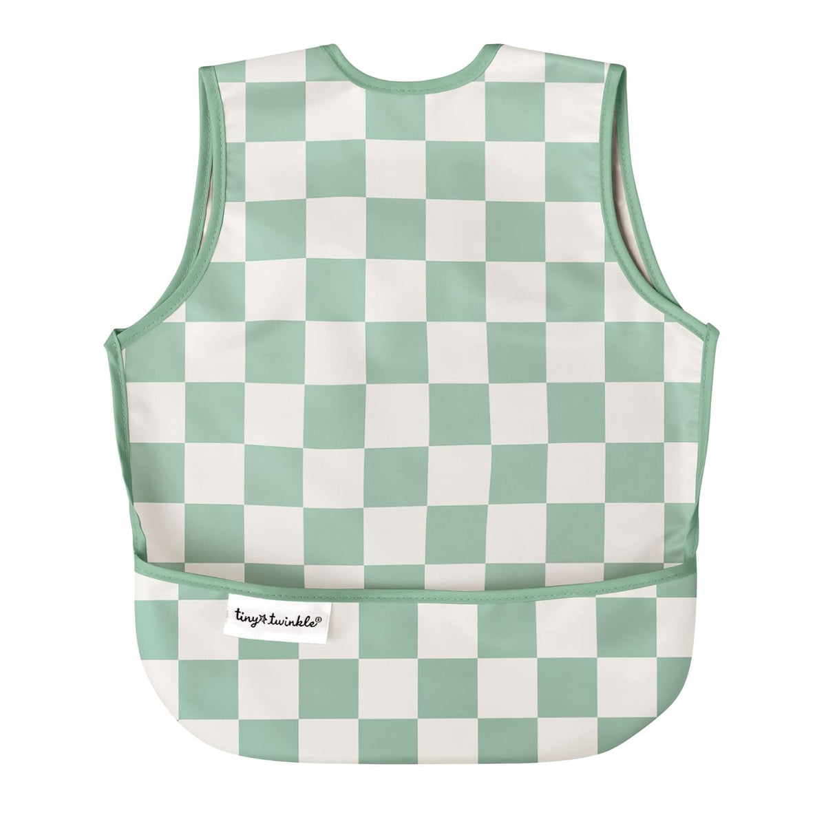Tiny Twinkle Mess Proof Baby Bib - Waterproof & Lightweight Baby-Led Weaning Apron | 100% Recycled