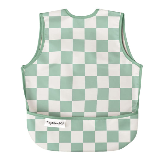 Tiny Twinkle Mess Proof Baby Bib - Waterproof & Lightweight Baby-Led Weaning Apron | 100% Recycled