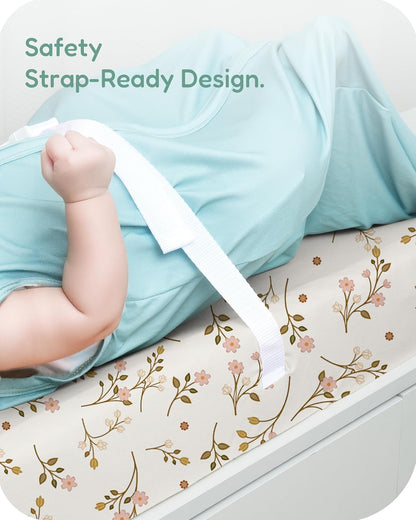 Extra Stretchy Changing Pad Cover, Ultra Soft Premium Jersey Knit Changing Pad Sheets, Unisex for