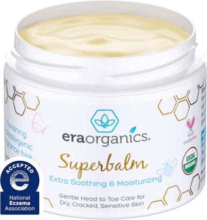 Era Organics Healing Ointment for Babies - USDA Certified Organic Natural Moisturizer Gentle on