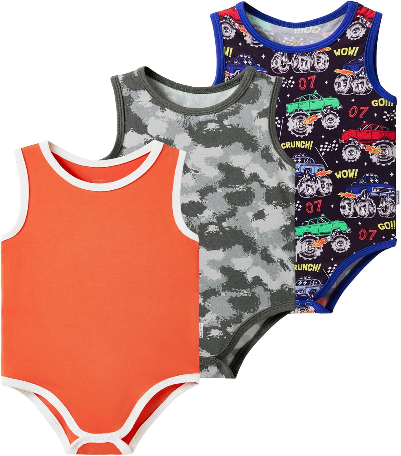 Baby Boy Girl Pajamas Toddler Infant Unisex Sleeveless Sleep Bodysuit Sleepwear Newborn Snap Snug