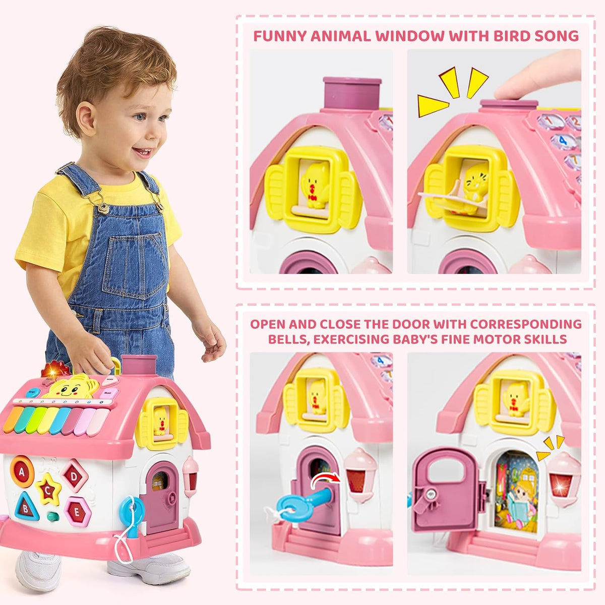 Marstone Toddler Toys for 1 Year Old Girl Gifts: First 1st Birthday Gifts for Girls and Boys