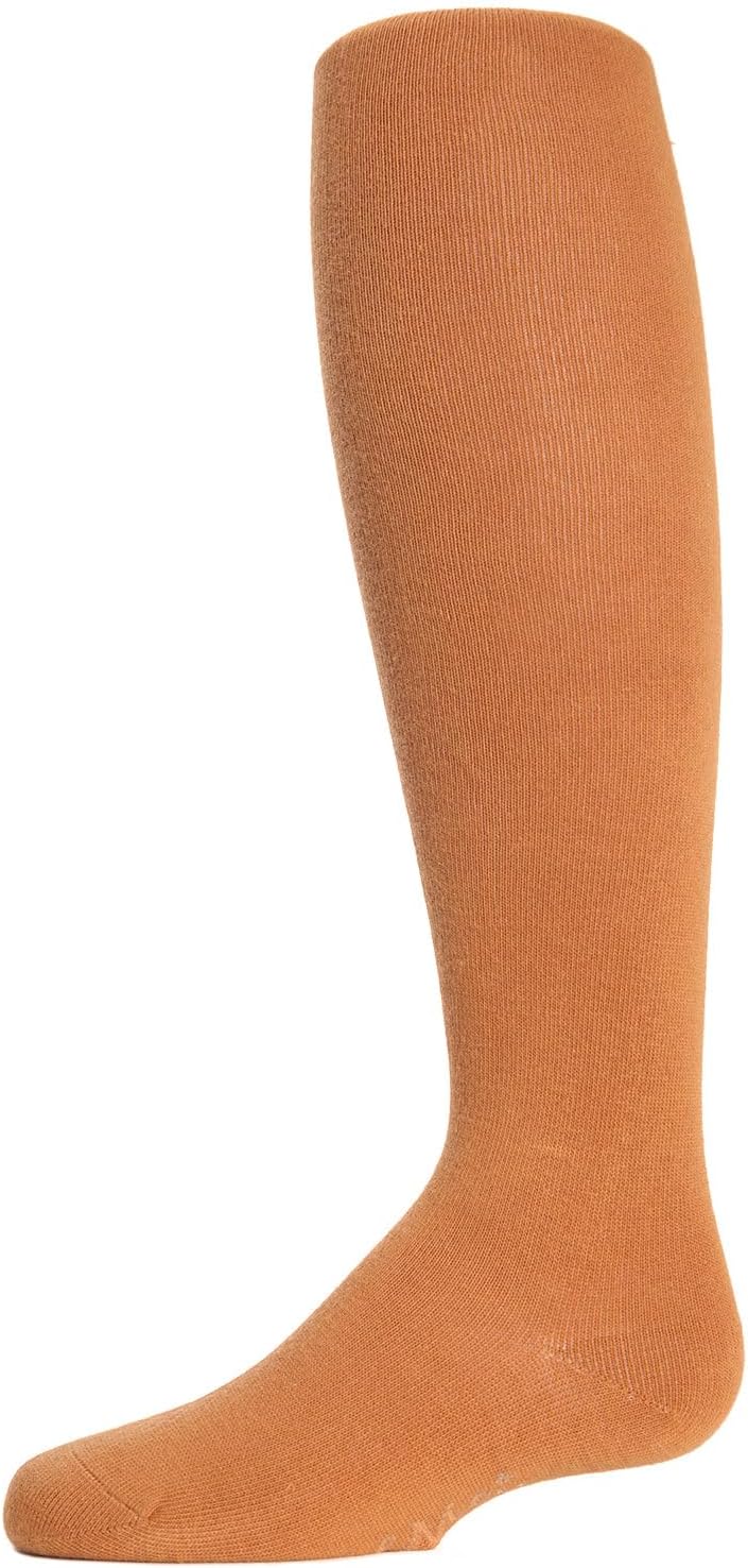 MeMoi Soft Pima Cotton Tights for Girls, Soft and Lightweight Opaque Tights for girls - Sizes 8 to