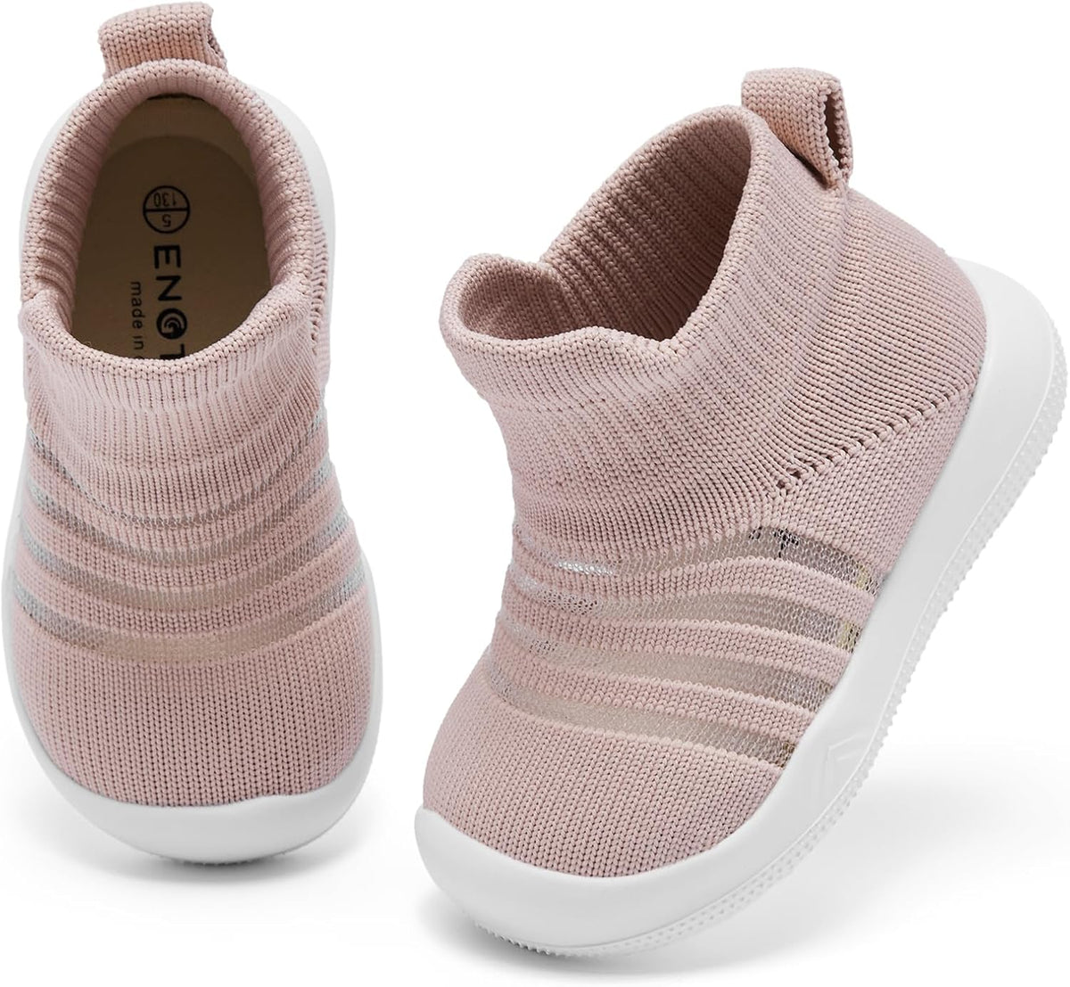 Engtoy Baby Shoes & Socks - Non-Slip Breathable Slippers with Soft Rubber Sole - Baby Boys & Girls