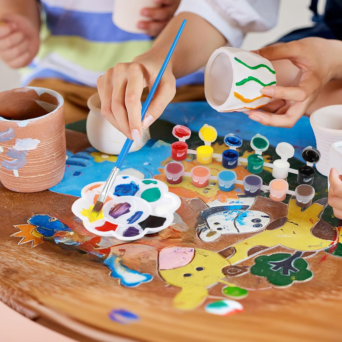 Pottery Wheel for Kids - Complete Pottery Painting Kit Art Supplies Arts and Crafts for Girls Boy