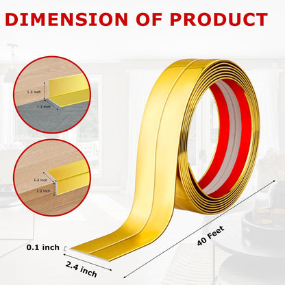 Flexible Peel and Stick Wall Trim - Corner Guards, Edge Protector, Molding Strip for Wall Edges