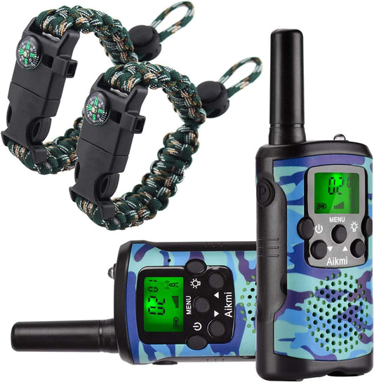 Walkie Talkies for Kids 22 Channel 2 Way Radio 3 Miles Long Range Handheld Walkie Talkies Durable