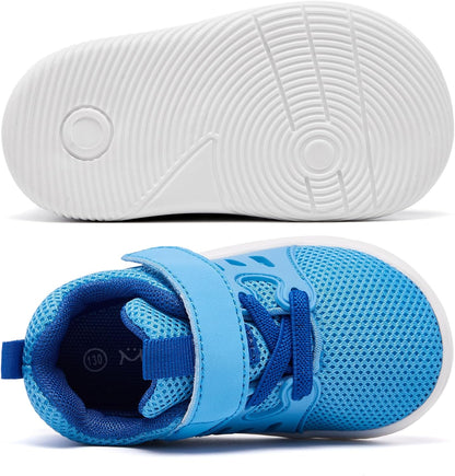MORENDL Toddler Sneakers Baby Boys & Girls Barefoot Shoes Lightweight Breathable Walking Running