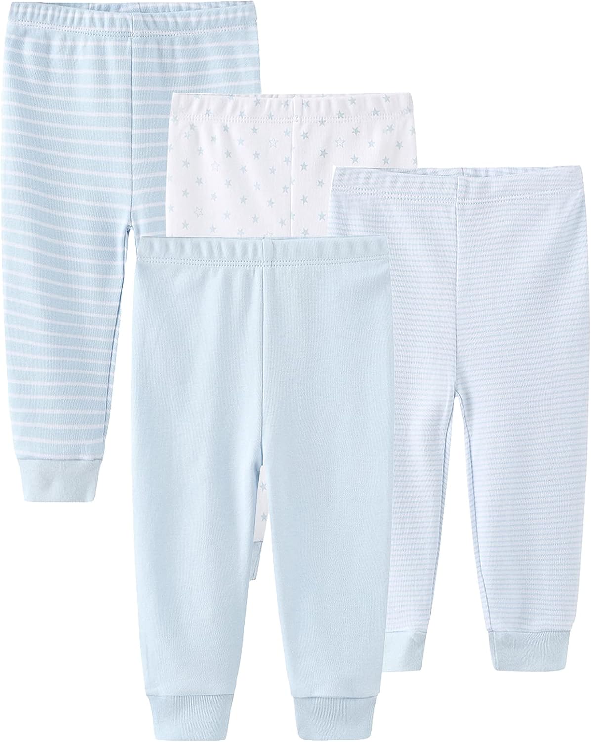 Newborn Layette Gift Set Bodysuits Pants for Baby Girl and Boy 24 Piece 100% Cotton Essentials and