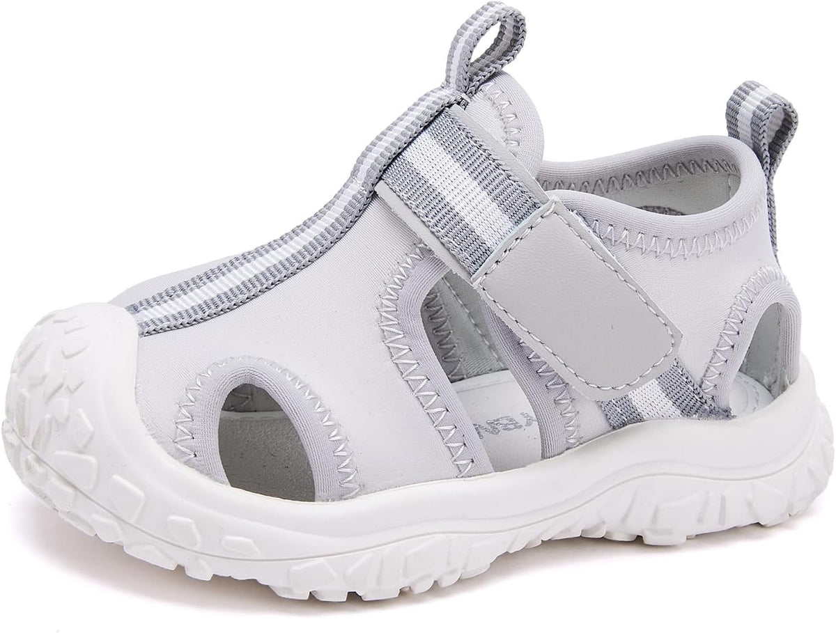 BMCiTYBM Baby Boy Girl Closed Toe Summer Sandals Lightweight Shoes Infant Non-Slip First Walking