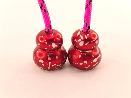 Begleri Fidget Beads - Worry Fidget Beads Spin & Bump - Made of Aluminum Alloy - for Men Women