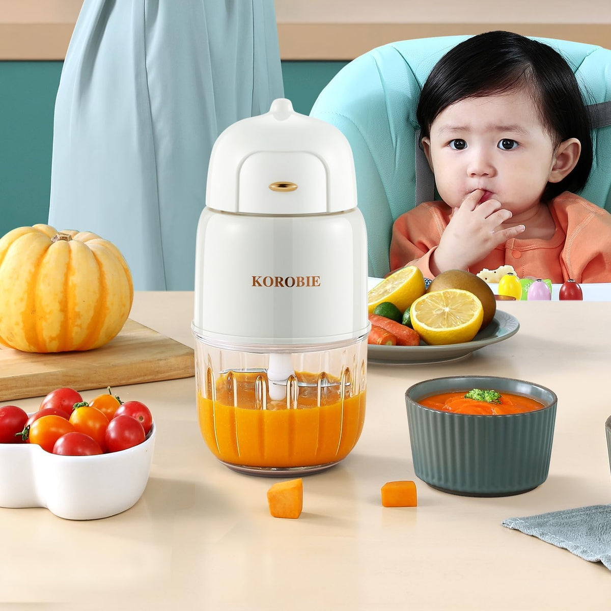 Baby Food Maker - Baby Food Processor for Baby Food, Fruit, Vegatable, Meat, Baby Food Puree Maker