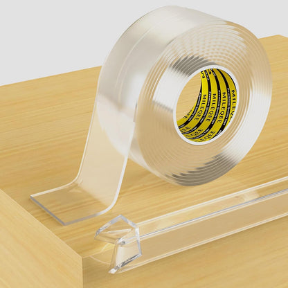 Clear Edge Protector Strip, 1.57in x 9.84FT, Sharp Edge Wrap Cover Tape, Self Adhesive Protective