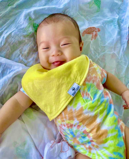 DiaperSquad's Baby Bibs for Drooling and Teething, Bibs for Boys, Baby Girl - Solid Cotton Baby