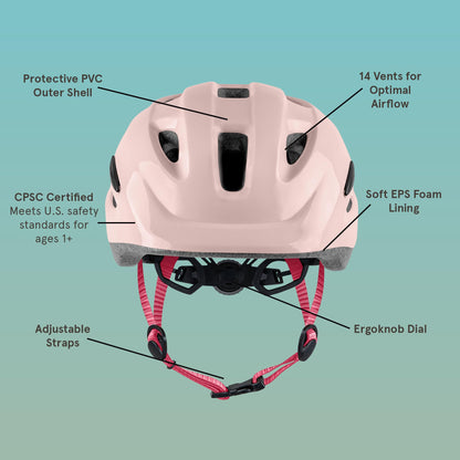 Retrospec Scout Kids Bike Helmet, Skateboard, Scooter, Toddler, Boys/Girls