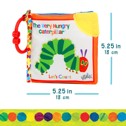 Let's Count Soft Book - World of Eric Carle the Very Hungry Caterpillar Baby on the Go Clip