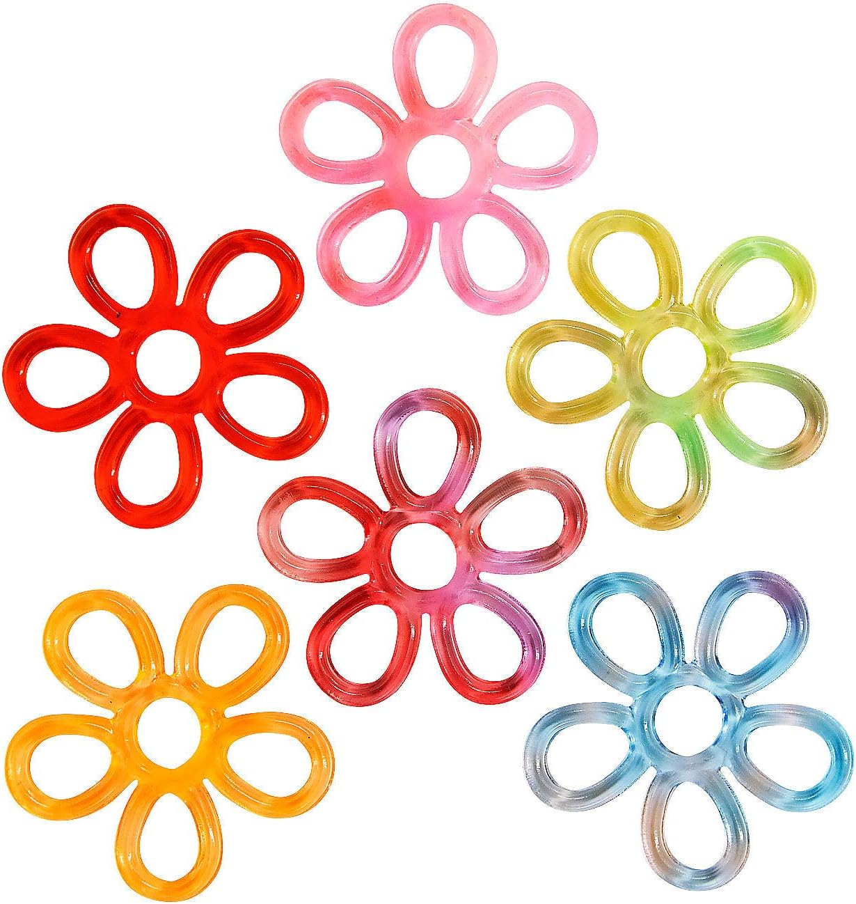 FINE MOTOR FLOWER FIDGET TOY - Toys - 12 Pieces