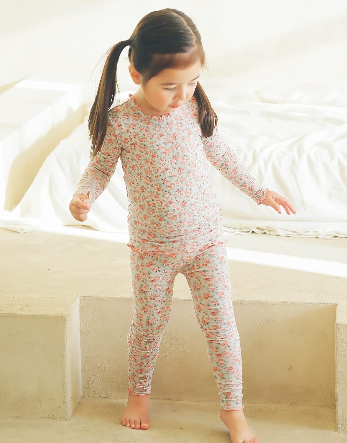 VAENAIT BABY 6M-12Y Kids Unisex Girls & Boys Soft Comfy Modal Tencel Sleepwear Pajamas 2pcs or 4pcs