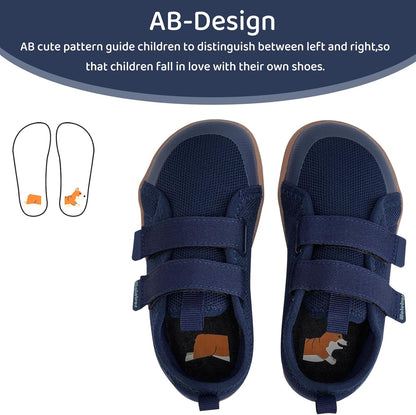 WateLves Toddler Little Kids Wide Barefoot Shoes The First Walking Shoes Girls Boys Breathable Zero