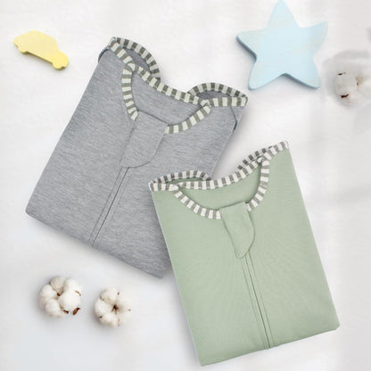 Baby Sleep Swaddles Arms up Swaddle 6-9 Months, Baby Transitional Swaddle Sack with 2-Way Zipper